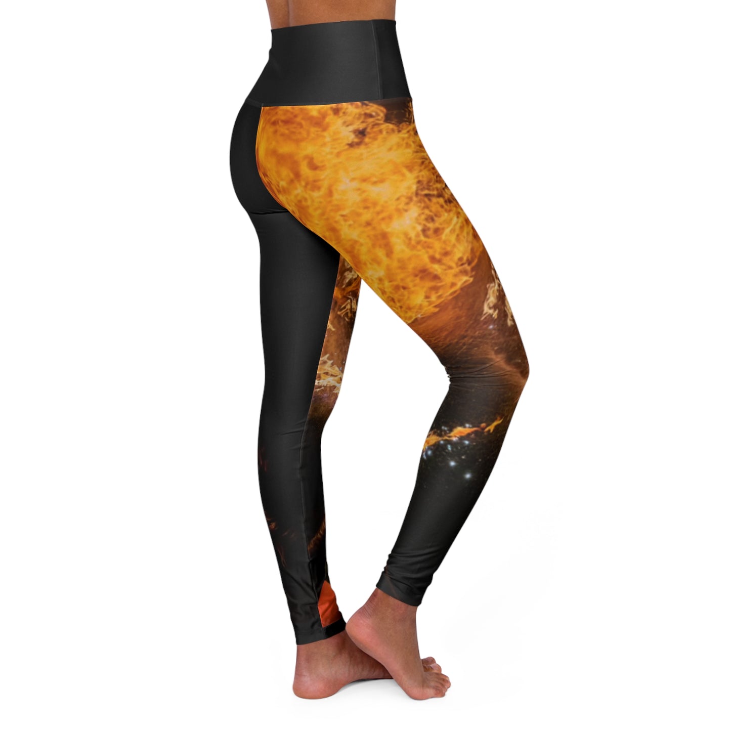 Fire Breather Candy Infaerna All Over Print High Waisted Yoga Leggings Merchandise