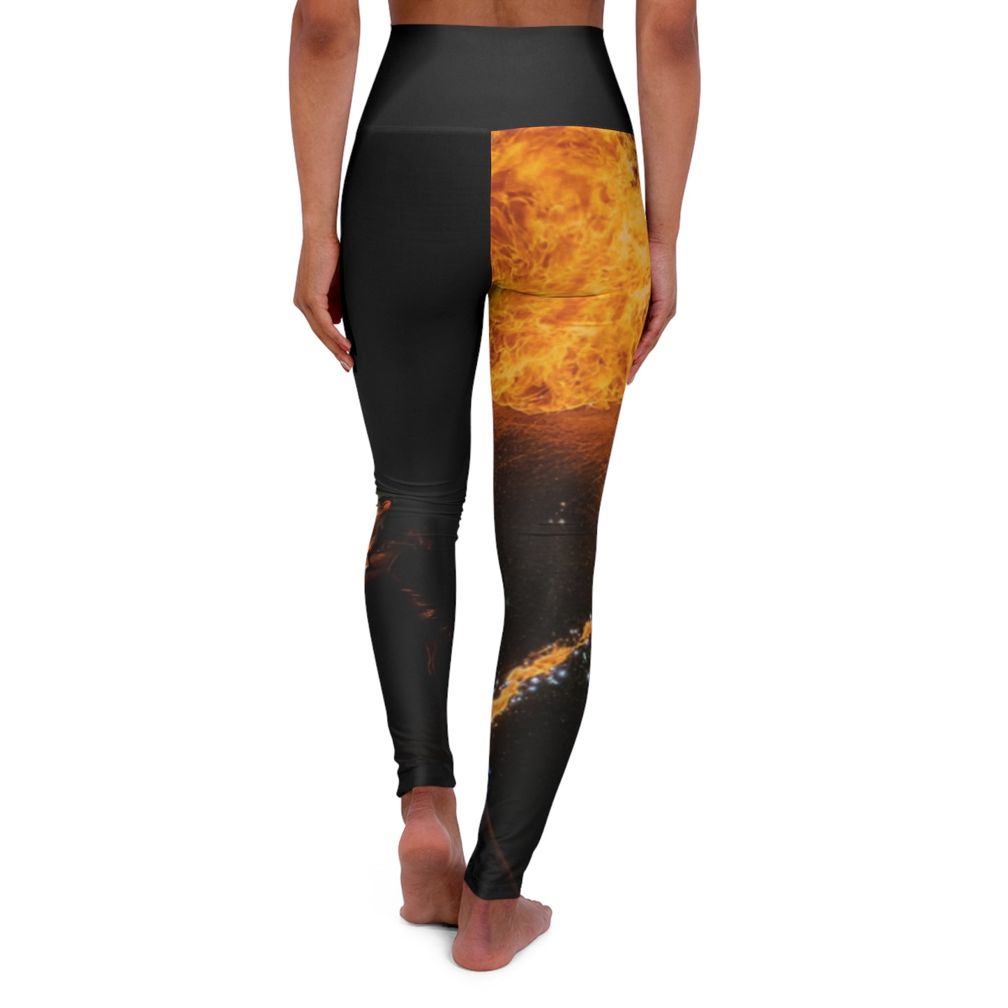 Fire Breather Candy Infaerna All Over Print High Waisted Yoga Leggings Merchandise