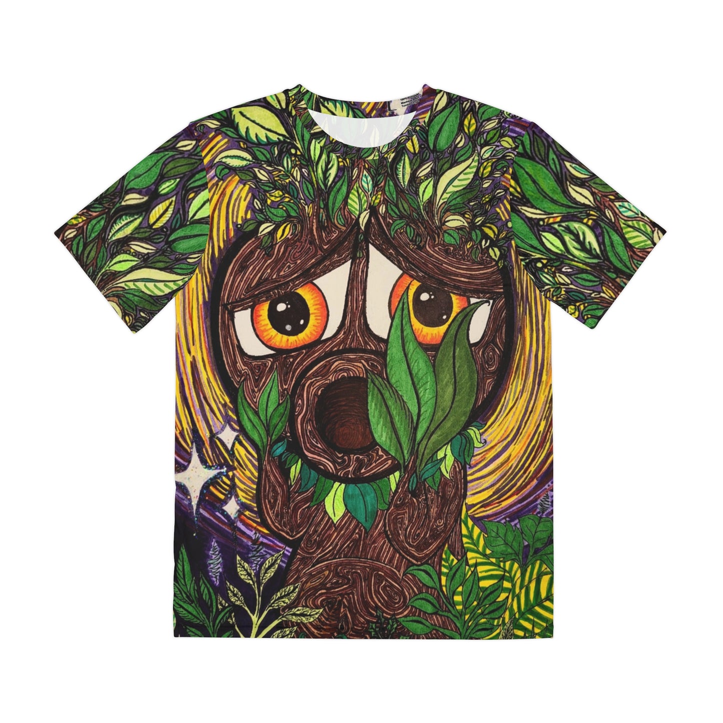 Unisex Tee Deku Scrub Hand Drawn All Over Print